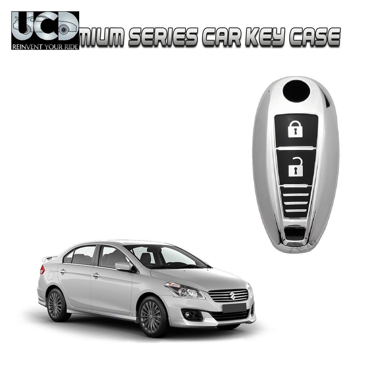 Car Key Cover Chromium Series Compatible with Ciaz