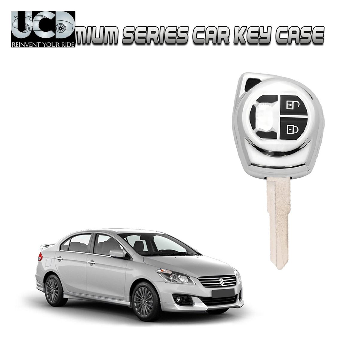 Car Key Cover Chromium Series Compatible with Ciaz