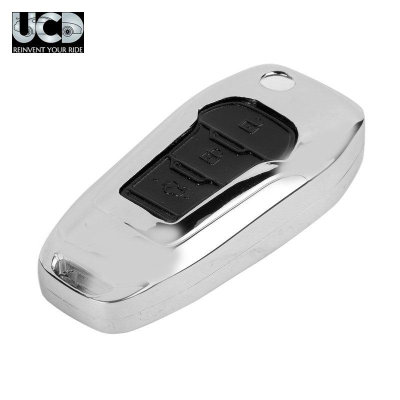 Zinc Alloy Metal Car Key Cover for Ford Ecosport Flipkey
