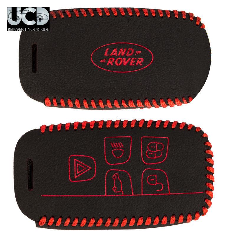 Leather Car Key Cover For Land Rover Range Rover Evoque