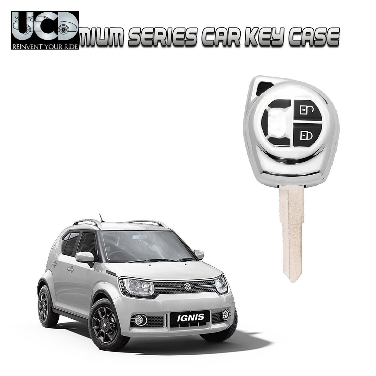 Car Key Cover Chromium Series Compatible with Ignis