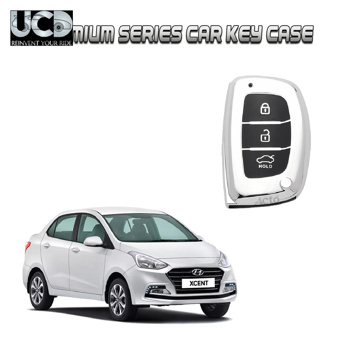 Car Key Cover Chromium Series Compatible with Xcent