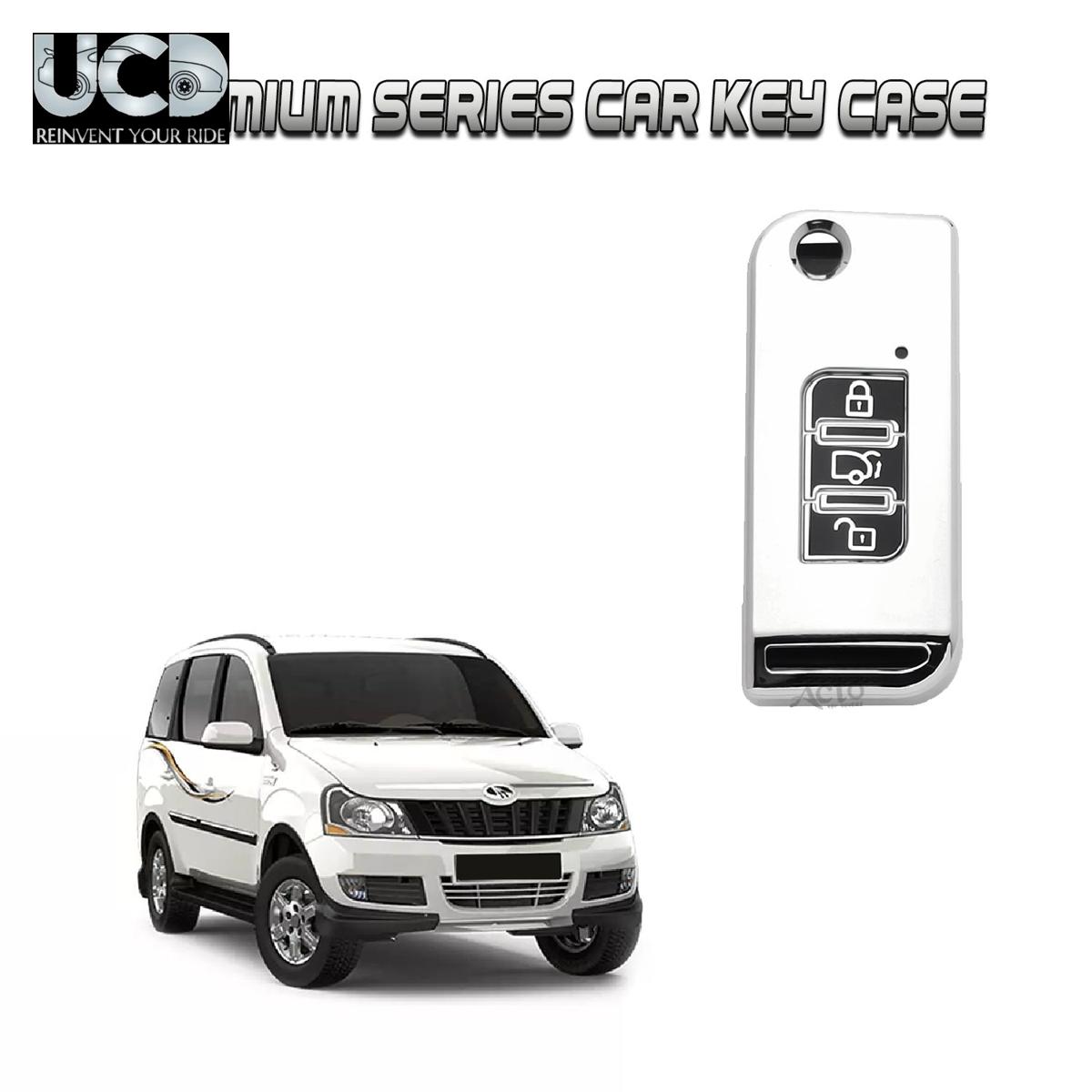 Car Key Cover Chromium Series Compatible with Xylo
