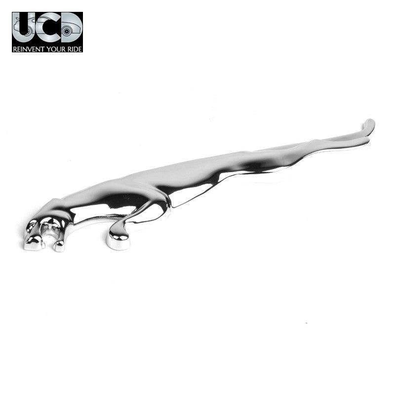 Metal Alloy Aluminum Chrome Sticker Badge Decal Emblem Jaguar Chrome