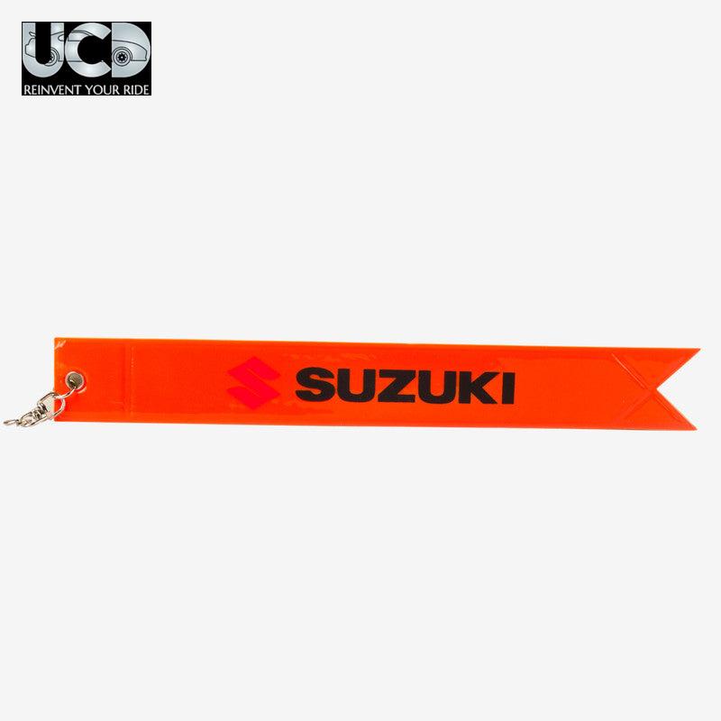 Neon Radium Reflective Warning Tag for Car & Bike Universal-Suzuki All Cars