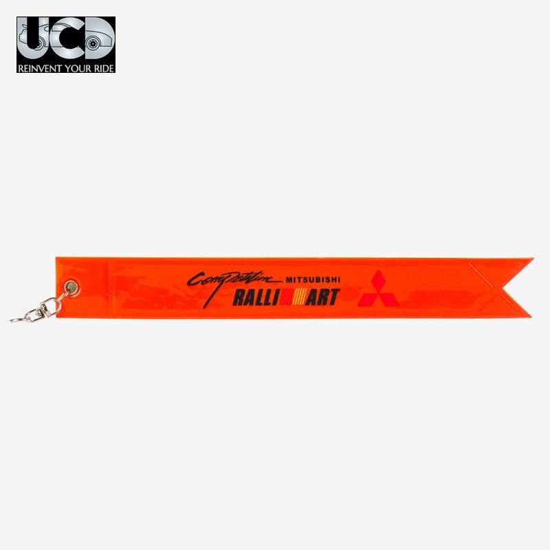 Neon Radium Reflective Warning Tag for Car & Bike Universal-Ralliart