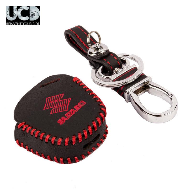 Leather Car Key Cover For Maruti Suzuki Alto