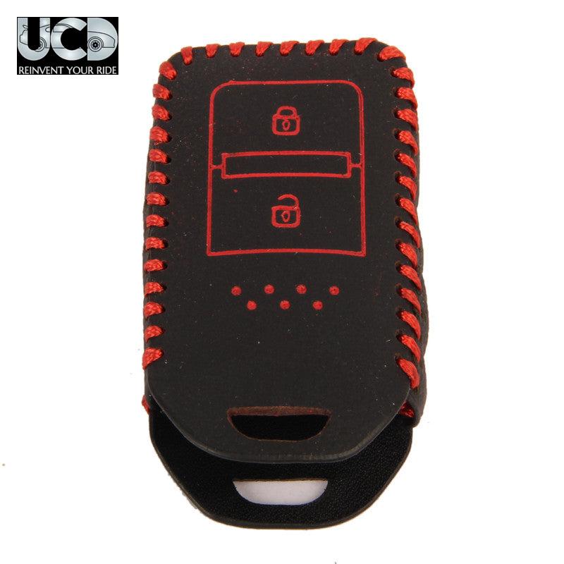 Leather Car Key Cover For Honda City