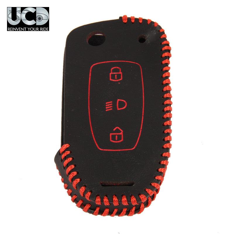 Leather Car Key Cover For Tata Tiago