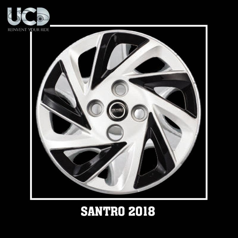 Wheel Cover Compatible for Hyundai Santro 2018