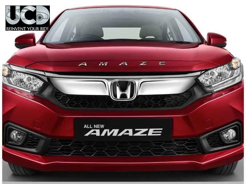 3D Logo Chrome Alphabet Sticker for Honda Amaze