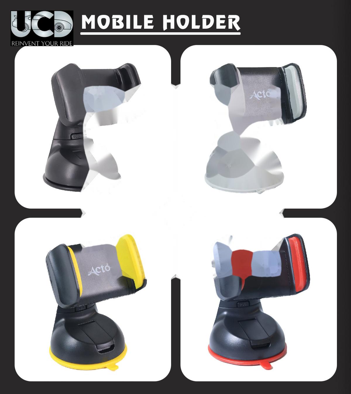 Universal Car Mobile Holder for Dashboard 360 Rotatable for Windscreen & Table Desk