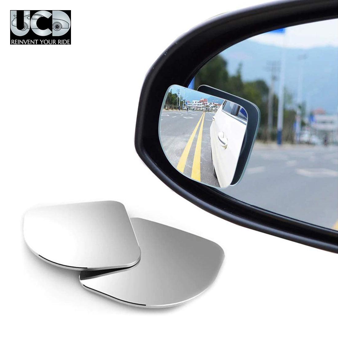 Car Blind Spot Mirrors Adjustable 360 Degree Wide Angle Rear Side View 3R Parking Mirror Left and Right - 2PC