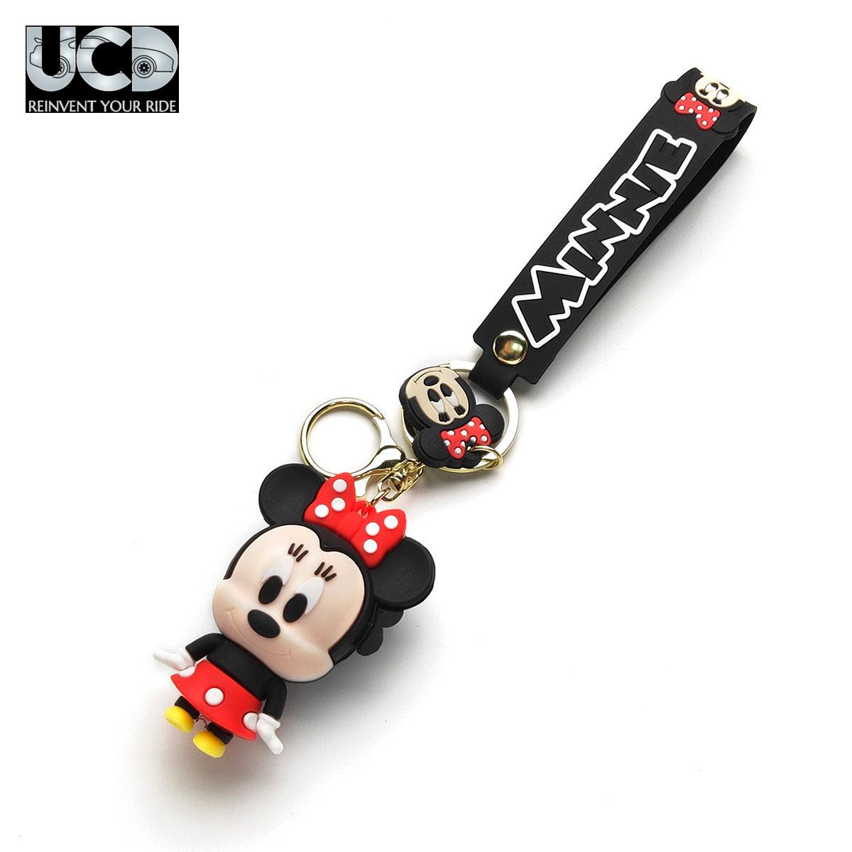 3D PVC Cartoon Keychain Mickey Mouse