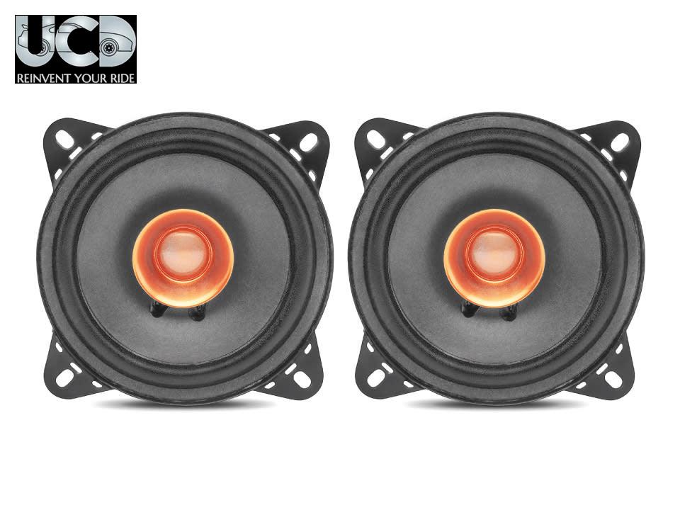 myTVS 4" Dual Cone Car Speakers with mega bass 180W