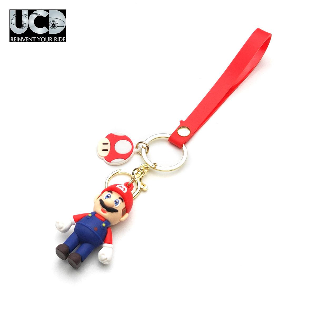 3D PVC Cartoon Keychain