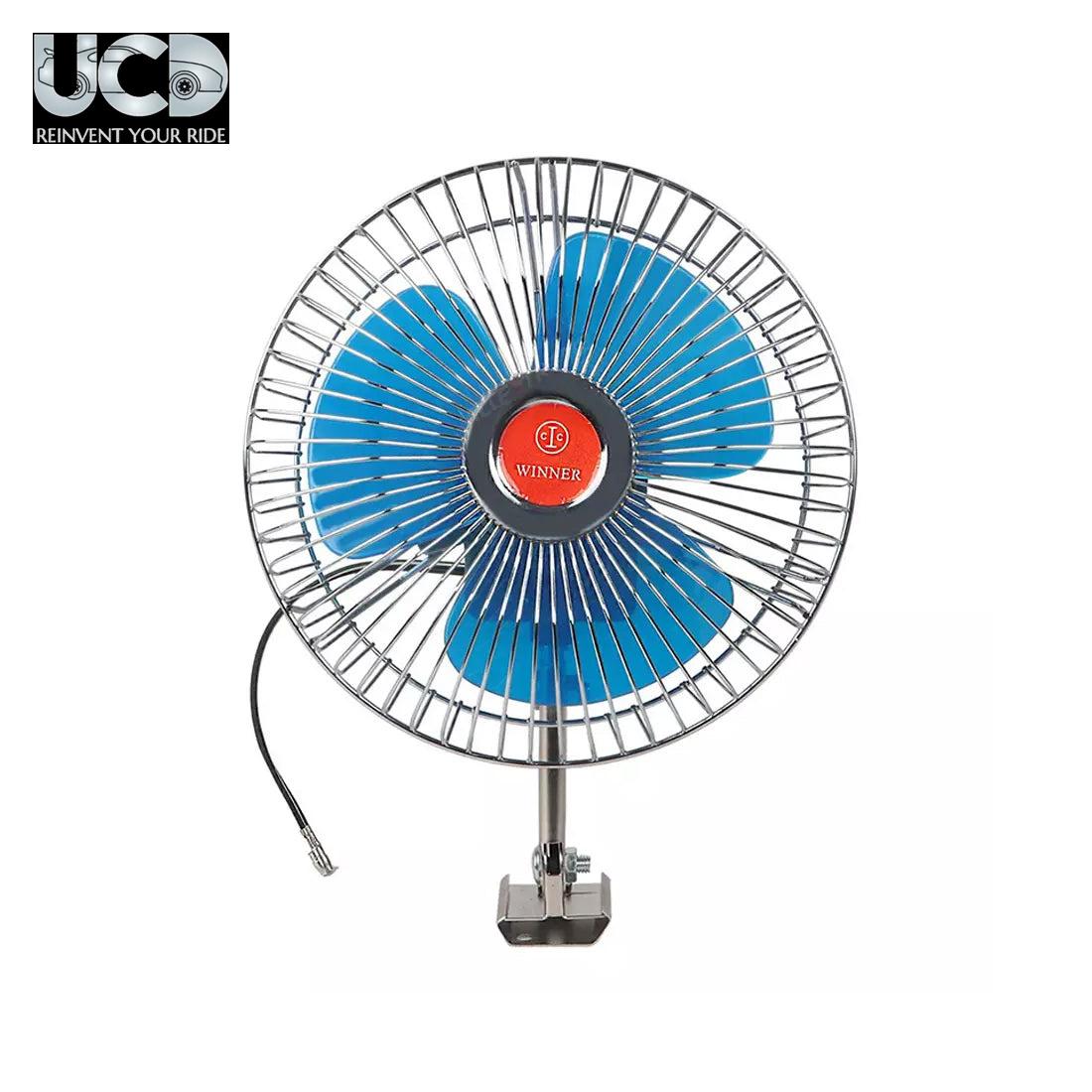 Car Electronics 6 inches 12 Volt DC Automotive and Multipurpose Fan for (Car/Home/Kitchen/Personal Use/Warehouse/Office Cabin/Shops/etc.)
