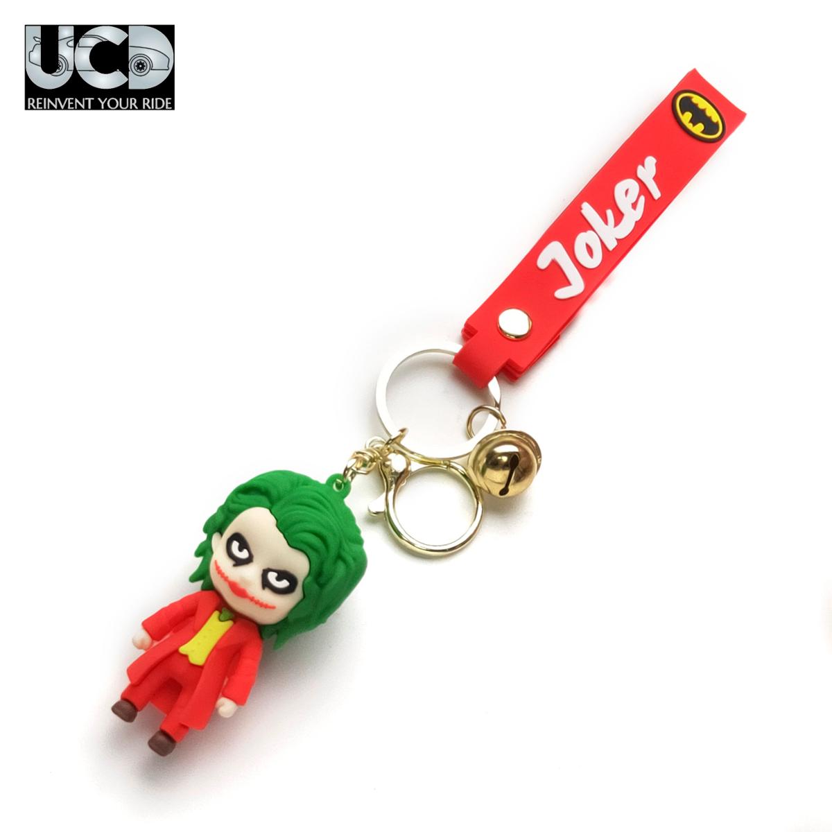 3D PVC Cartoon Keychain Joker