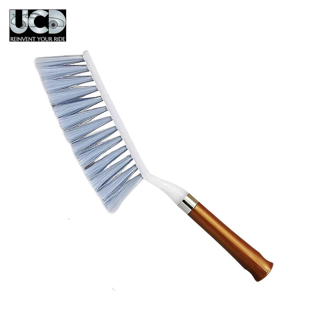 Long Bristle Dust Cleaning Brush Ideal for Carpet Cleaning, Car Seat, Bed, Sofa, Curtains, Mats and Household Upholstery Cleaning Carpet Brush Wooden Plastic