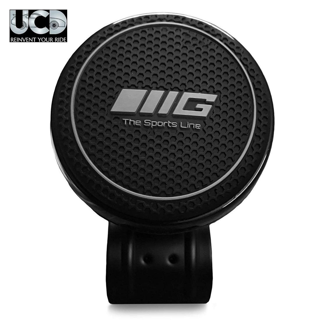 Genova Power Handle Steering Wheel Knob In Grey