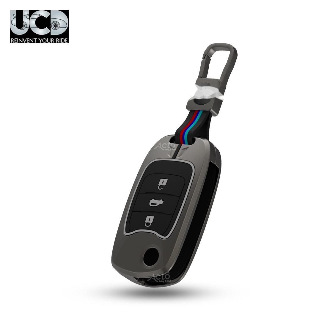 Car Key Cover Metal Silicone Compatible with MG
