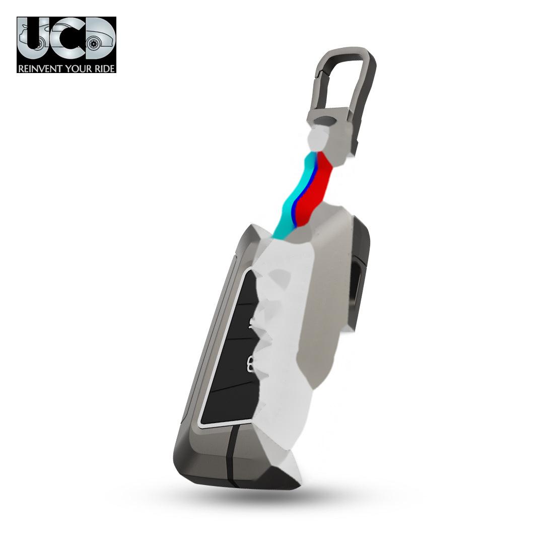 Car Key Cover Metal Silicone Compatible with Skoda