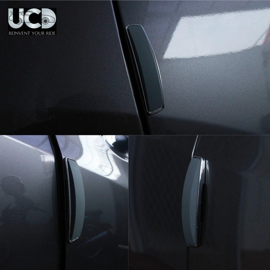 Car Gt Dynamic Door Guard Edge Protector Set Of 4Pcs In Grey