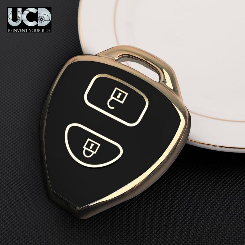 TPU Gold Series Car Key Cover For Toyota Innova