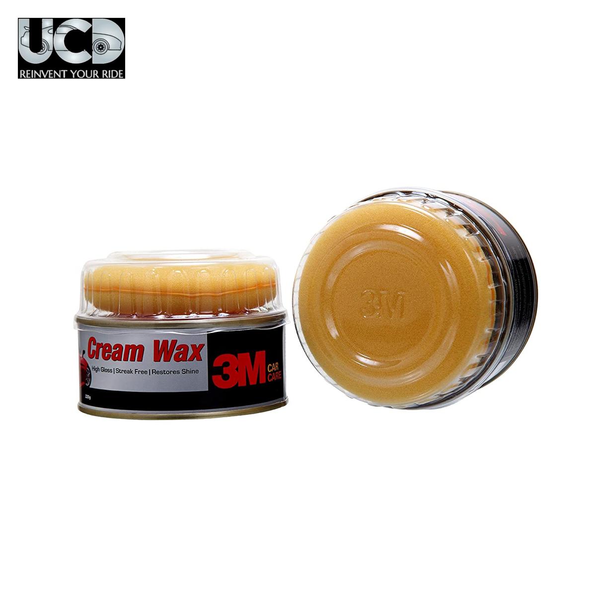 3M Cream Wax for Car – High Gloss Polish | Scratch Conceal | Long-Lasting Shine – 220g