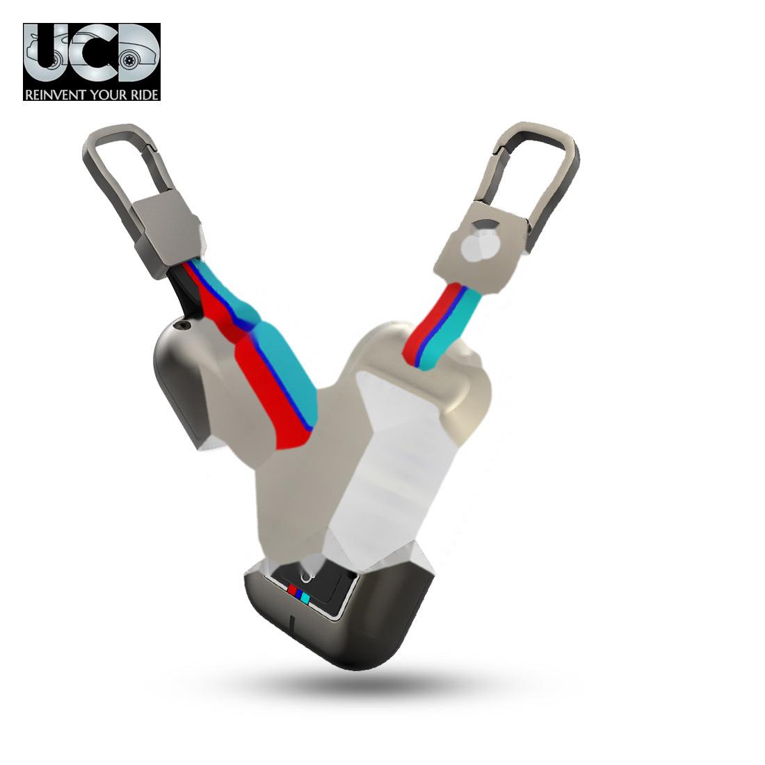 Car Key Cover Metal Silicone Compatible with Maruti Suzuki