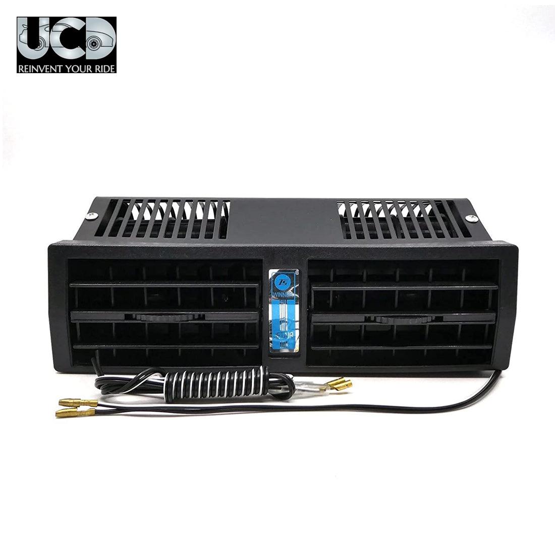 Jet Air Car Fan Fitted Universally, Car Dashboard Air Conditioning Blower 12V, 2 Speed Cooling