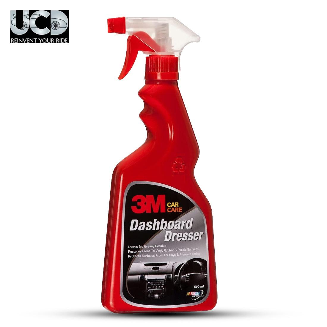 3M Car Dashboard Dresser (500 Ml) | Restores Gloss And Shine On Dashboard And Other Plastic Parts | Protection From Uv Rays And Fading
