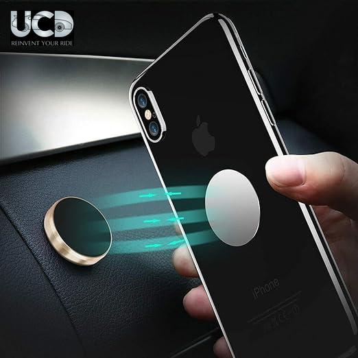Mini Magnetic Car Dashboard Mount Mobile Phone Holder with Metal Body suitable for Car, Office and home