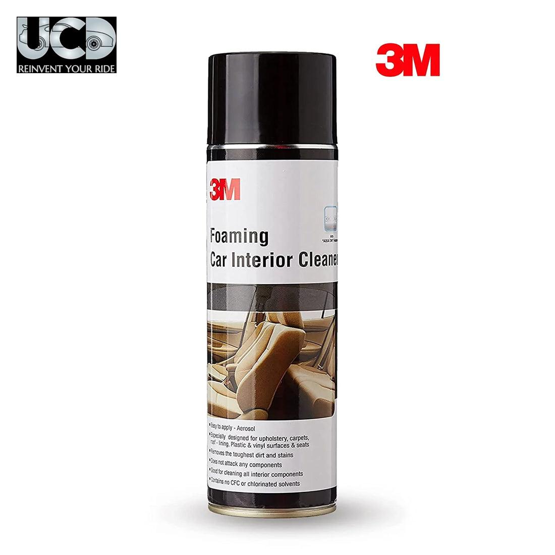 3M Foaming Car Interior Cleaner Spray – Multi-Surface Upholstery, Dashboard, Carpet & Seat Cleaning Foam – Removes Tough Dirt & Stains – 580gm