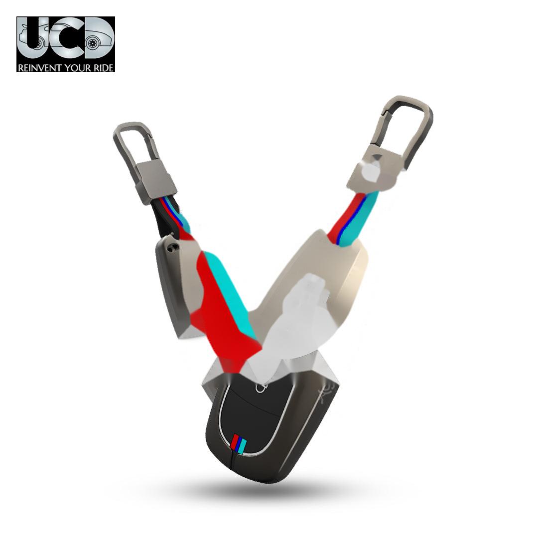 Car Key Cover Metal Silicone Compatible with Maruti Suzuki