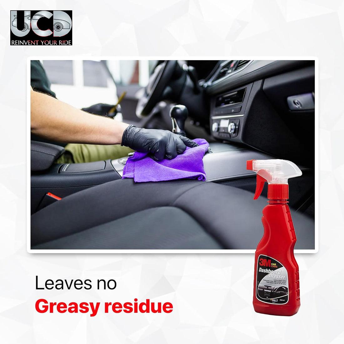 3M Car Dashboard Dresser (250 Ml) | Restores Gloss And Shine On Dashboard And Other Plastic Parts | Protection From Uv Rays And Fading