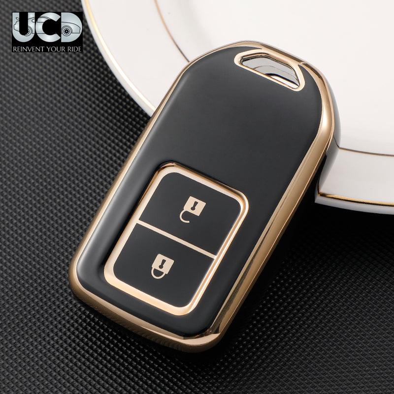 TPU Gold Series Car Key Cover For Honda BR-V