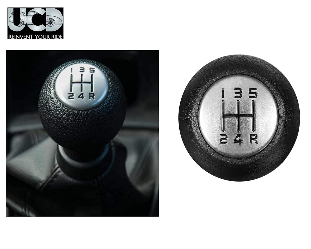 Black Finish Gear knob for Maruti Suzuki Swift, Maruti Vitara Brazza (Maruti Suzuki Swift S x 4 2005-2010)