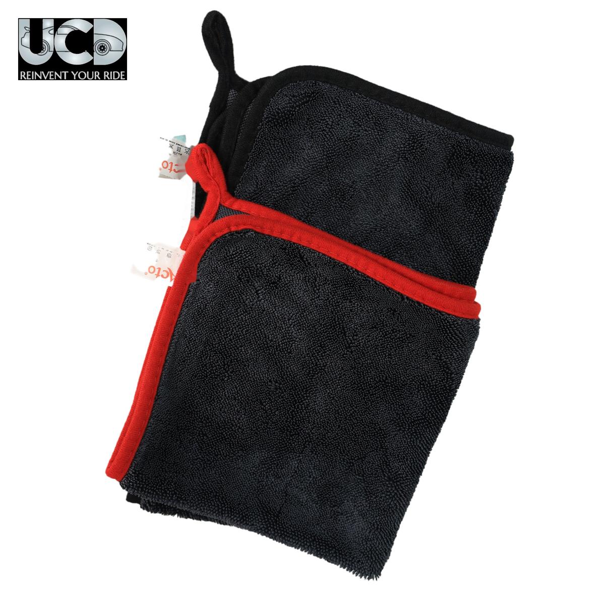 Charcoal Absorbo Cloth for Car Cleaning, Office and Home 600Gsm - 40x40cm set of 2 Pcs