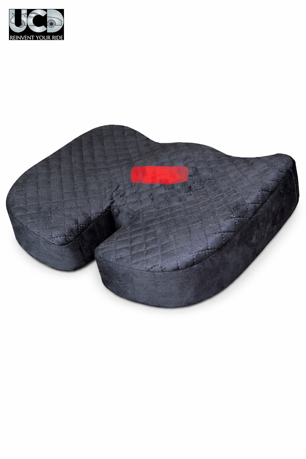 Car Seat Cushion Bottom for Long & Comfortable Drive & Office Seat, Dining Chair, On Floor pack of 1 pcs in black colours