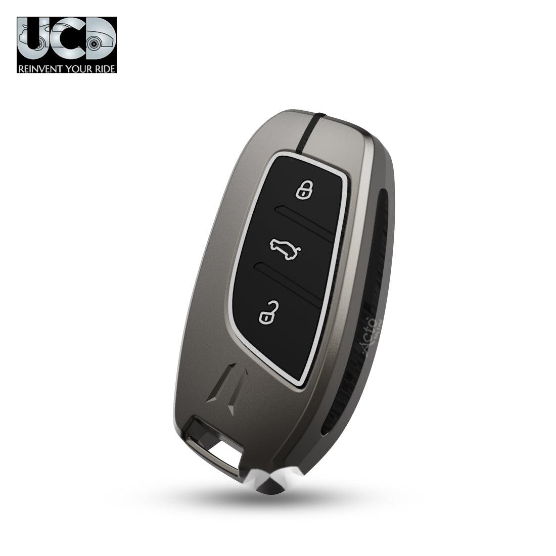Car Key Cover Metal Silicone Compatible with MG