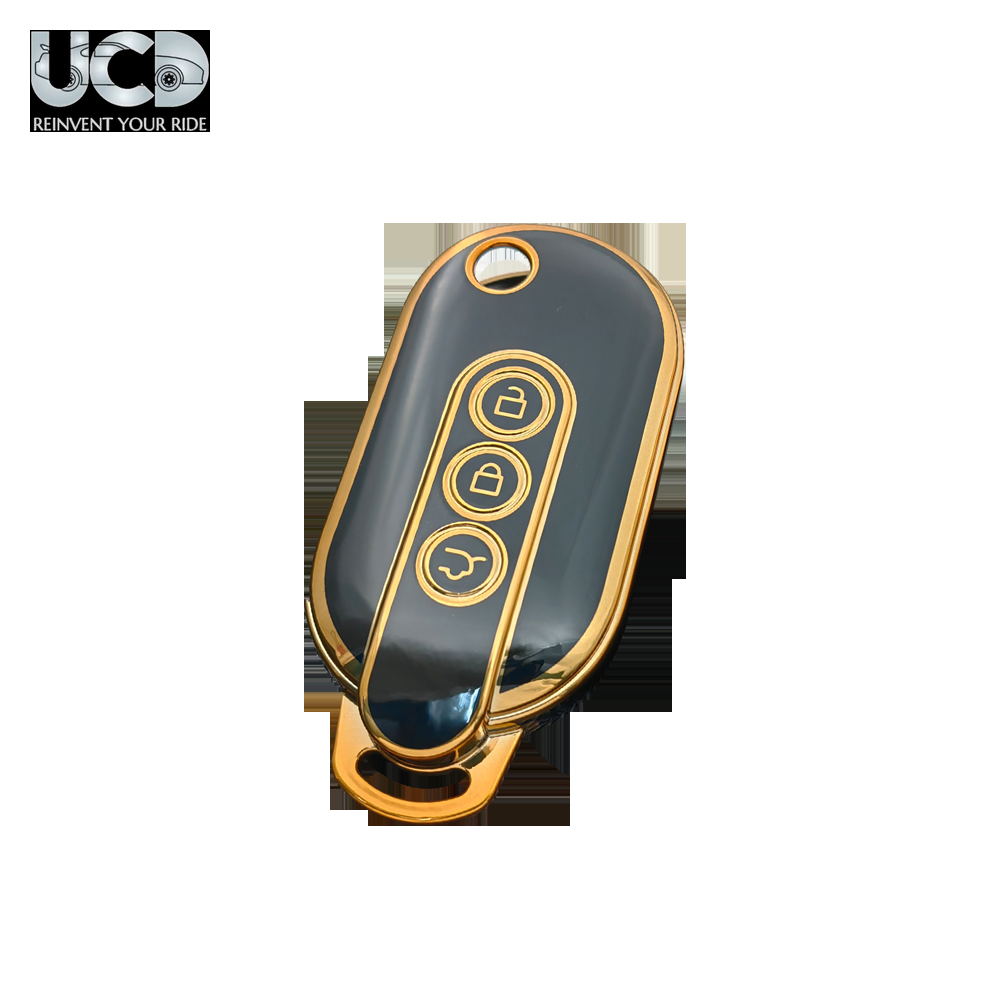 TPU Gold Series Car Key Cover For MG ZS