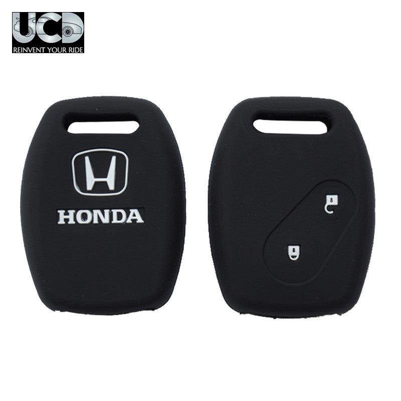 Silicone Car Key Cover for Honda Mobilio Black