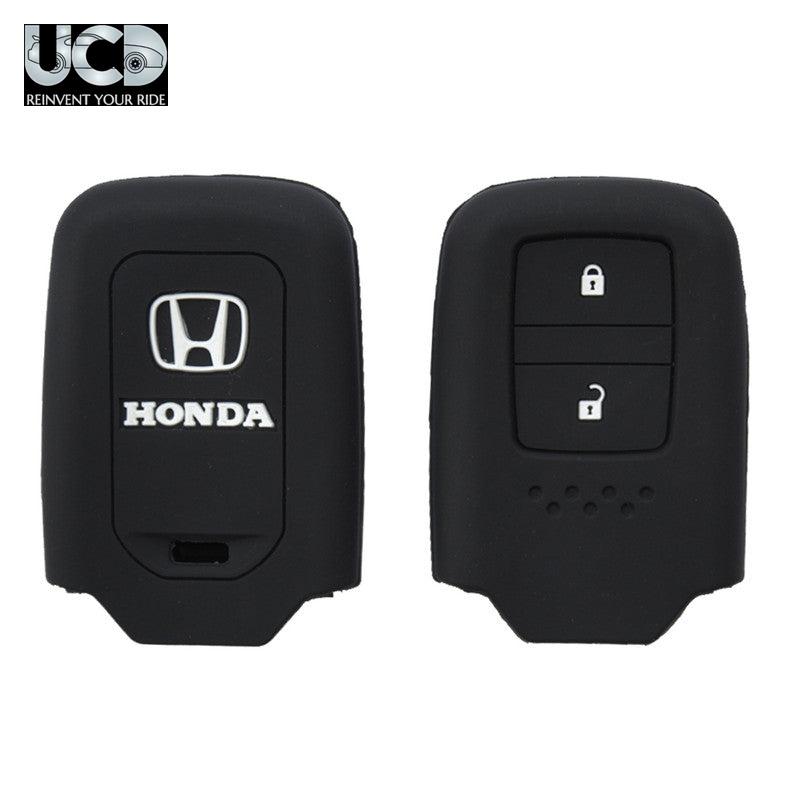 Silicone Car Key Cover for Honda BRV Black