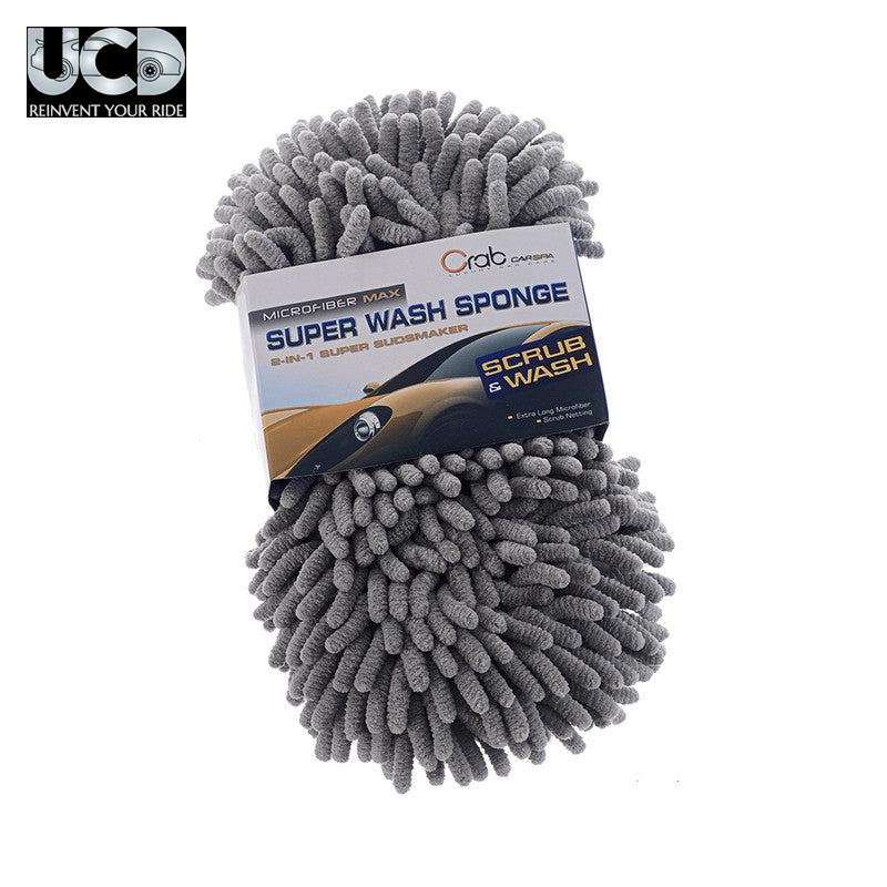 Crab Super Wash Sponge, Car cleaning, Car care, Dust Remove, Interior and Exterior Cleaning