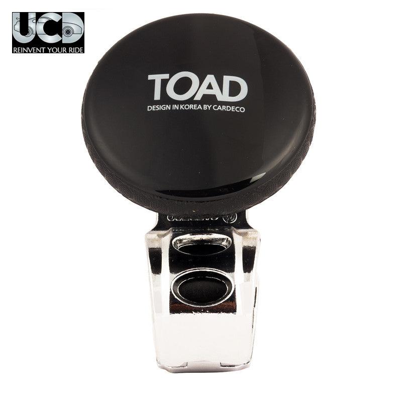 Universal Rotational Steering Wheel Knob Power Handle Toad Small, Wheel Spinner Knob, Easy Turn, Car Steering Wheel Strengthener, Handle, Compatible with All Cars Steering Wheels
