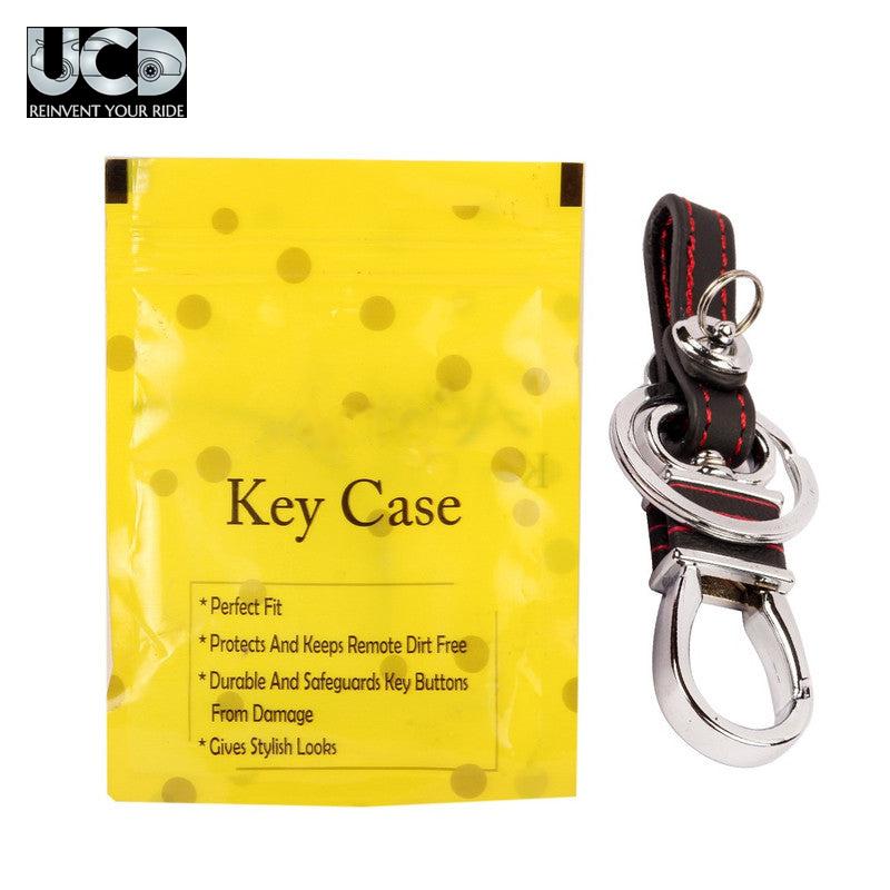 Leather Car Key Cover For Hyundai Verna